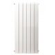  Radiatore Faral 514 W in alluminio bianco 240 x 880 x 95 mm - attacco laterale