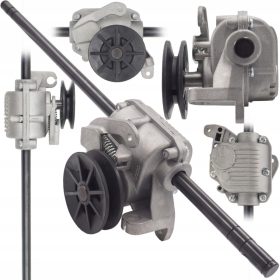    ALLOGGIAMENTO IN METALLO DELLA TRASMISSIONE DELL'AZIONAMENTO DEL TOSAERBA NAC LS42