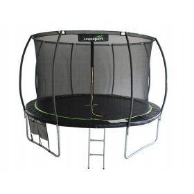  TRAMPOLINO LEAN Sport Max 12 piedi Nero e verde