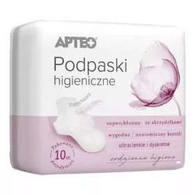  Assorbenti igienici ultrasottili APTEO, 10 pezzi