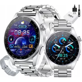    SMARTWATCH Orologio da uomo Rubicon CHIAMATE PASSI SMS POLACCO MENU SPORT SMART