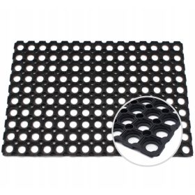    PORTA D'INGRESSO TRAFORATA GOMMATA DA ESTERNO PER SCARPE 50X100