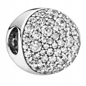  Charms Eleganza brillante con pavé di zirconi 925