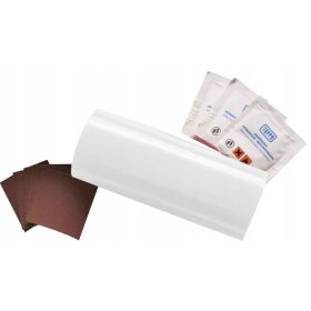 Kit di Riparazione per Teli in PVC 220x10cm Bianco