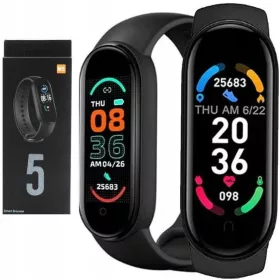  SMARTWATCH FREQUENZA CARDIACA SMARTBAND M5 + CINTURINO