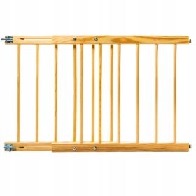    Barriera per porte, caminetti, scale eBramka.pl avvitato, sfumature di marrone e beige