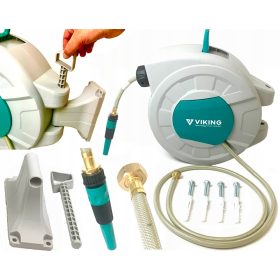  Tubo da giardino VIKING con avvolgitore, HIT super potente