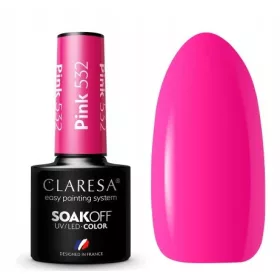 Claresa Pink 532 Vernice ibrida da 5 g
