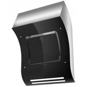 Cappa camino Velge VCCH 6501.1 B, vetro nero