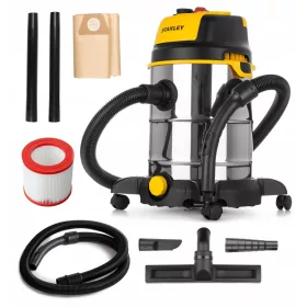   Aspirapolvere industriale Stanley SXVC30XTDE 1600 W + filtro Stanley per aspiratore Stanley 41864