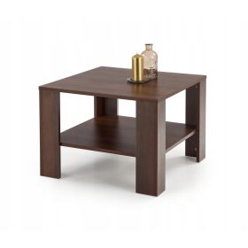  Panca quadrata Halmar Kwadro 70 x 70 x 53 cm in noce