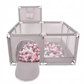  PISCINA PER BAMBINI CON CESTO, 100 PALLINE