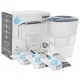  Caraffa filtrante Dafi Start 4 l argento/grigio