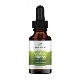    Swanson Health Products Ginkgo Biloba estratto liquido ginkgo biloba 29,6 ml