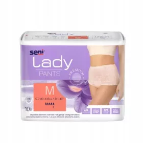  Mutandine assorbenti da donna Seni Lady Pants M 10 pz.