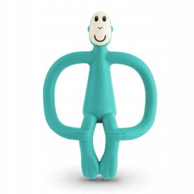    Massaggiagengive ortodontico Matchstick Monkey, silicone, sfumature di verde