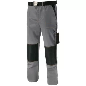   ART.MAS pantaloni lunghi da lavoro GrandMaster+ pantaloni da lavoro da uomo alla vita, colore grigio, taglia 48