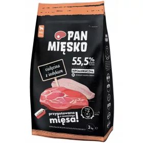  Pan Mięsko cibo secco vitello 3 kg
