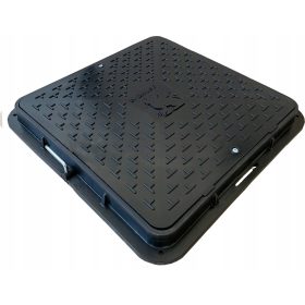    Botola per fossa settica quadrata Babylonplast 70 cm x 71 cm