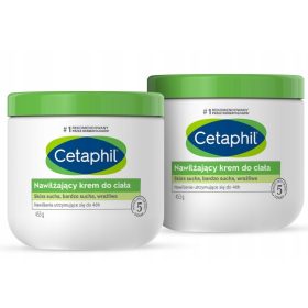   Cetaphil DuoPack Crema Idratante Corpo 453g, Idratazione Intensa