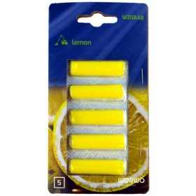    WORWO INSERTO PROFUMO PER ASPIRAPOLVERE LIMONE LIMONE WZ08AB BASTONCINI 5 PZ