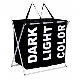  Portabiancheria da terra Gockowiak 130l, nero