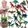  GRANDI FIGURINE DI DINOSAURI TIRANOSAURO SPINOSAURUS SET DI 10 ACCESSORI