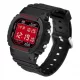  OROLOGIO DIGITALE, SANDA ELETTRONICO, STILE SPORTIVO, QUADRANTE ROSSO