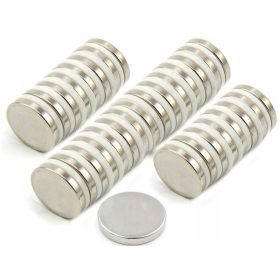 MAGNETE AL NEODIMIO MAGNETI AL NEODOYMWE 20x3 mm 10 pz.