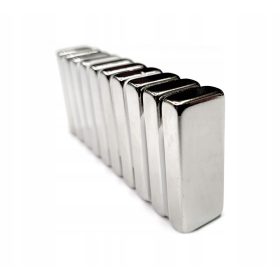 Piastra Magneti Al Neodimio 25X10x5 Mm