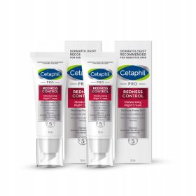   Set Crema Notte Cetaphil PRO Redness - 2 Pezzi: Riduce Rosso, Idratazione 24h