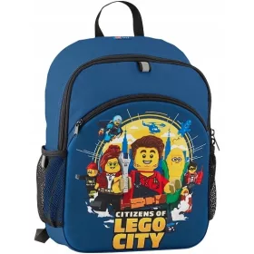   Zaino scolastico a scomparto singolo LEGO City LEGO Shades of Blue, Multicolor, 11 anni