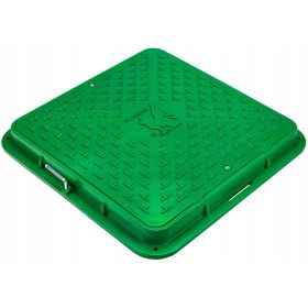  Copertura per fossa settica Babylonplast A15B7070Z1, verde