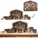  Presepe artistico PUZZLE stalla Apri e monta