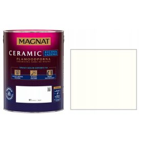 Pittura murale ceramica Magnat 5 l bianco puro B5 opaco