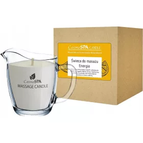  CANDELA DA MASSAGGIO AL BURRO DI KARITÈ, ENERGETICO 220 G