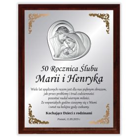  AmicoPrint cornice auguri anniversario 20x25 cm