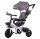  Bicicletta triciclo Bobo-San YM-BT-11 Blu, Grigio