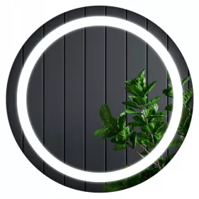  Specchio da bagno rotondo illuminato a LED Fi 60 cm