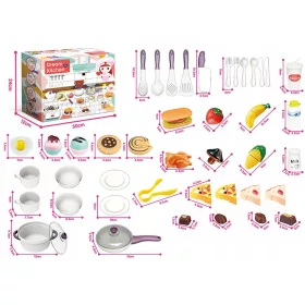  Mega Set cucina cibo e accessori 47 pz