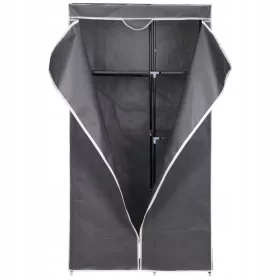    Armadio da giardino Saska 1028811 90 x 170 x 45 cm tonalità di grigio