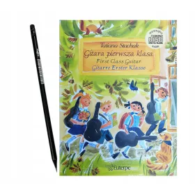  Libro di chitarra di prima classe Tatiana Stachak con CD
