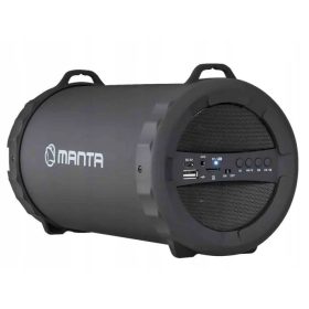    ALTOPARLANTE BLUETOOTH PORTATILE WIRELESS BOOMBOX MANTA SPK204FM TUBO FM