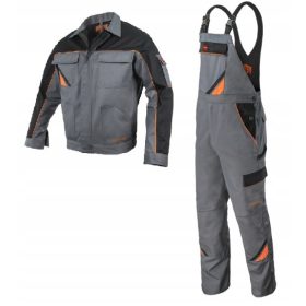   ART.MAS Professional Pantalone lungo da lavoro grigio, taglia 52