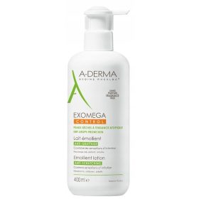   Latte Emolliente A-Derma Exomega Control per Pelle Atopica e Molto Secca, 400 ml