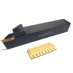   COLTELLO TAGLIERINA MGEHR 2525 K300 + 10 INSERTI MGMN 300 GDAR