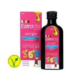   EstroVita Kids: Integratore per bambini con Omega 3,6,9 e aroma di lampone, 150 ml