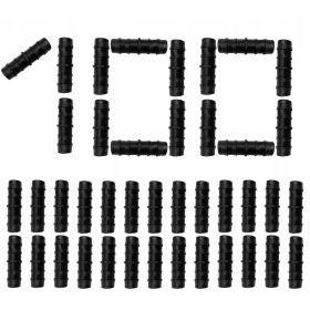    Connettore Connettore in due pezzi PER TAPPO LINEA AL TUBO 100 pz