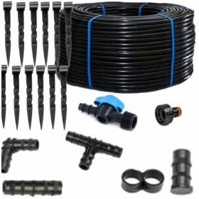  Ala gocciolante 16mm 50m con compensazione + 37 accessori