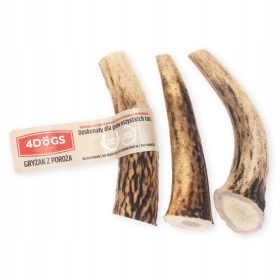    4DOGS Palchi, corna, massaggiagengive per cani, confezione da 3 - S mix